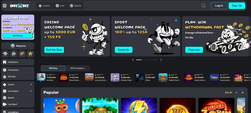 InkyBet Screenshot